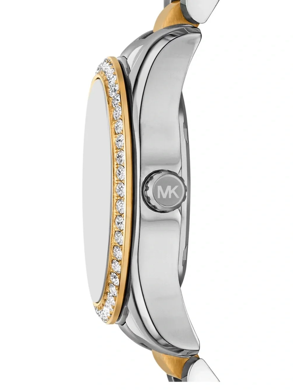 Michael Kors Lexington Lux Multifunction Two-Tone Stainless Steel Watch, 34mm